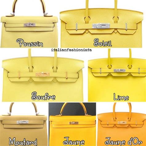 hermes yellow color chart|what hermes colors add value.